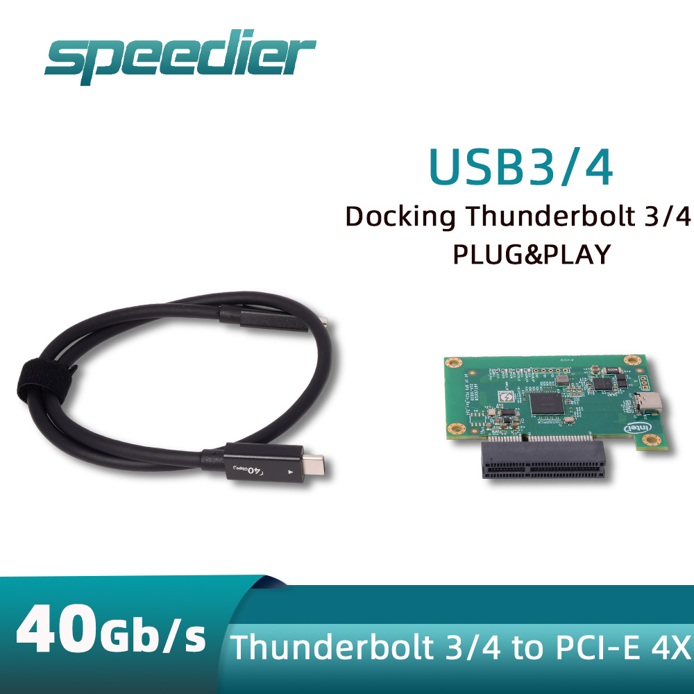 Thunderbolt 4 naar PCI-E 4X ex - Gpu External Dock Egpu Thunderbolt 4 recensie en prijs