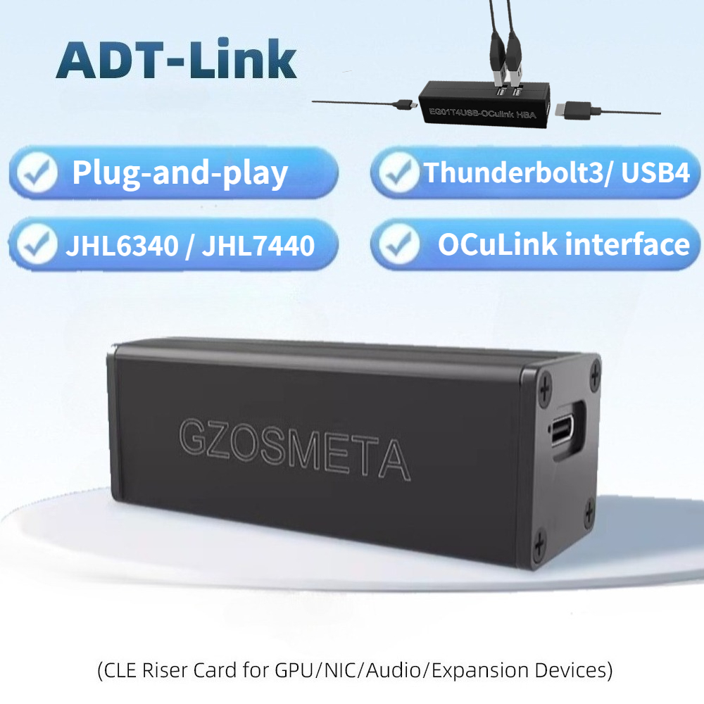 T3 / T4 OCuLink Thunderbolt 4  - Gpu External Dock Egpu Thunderbolt 4 recensie en prijs