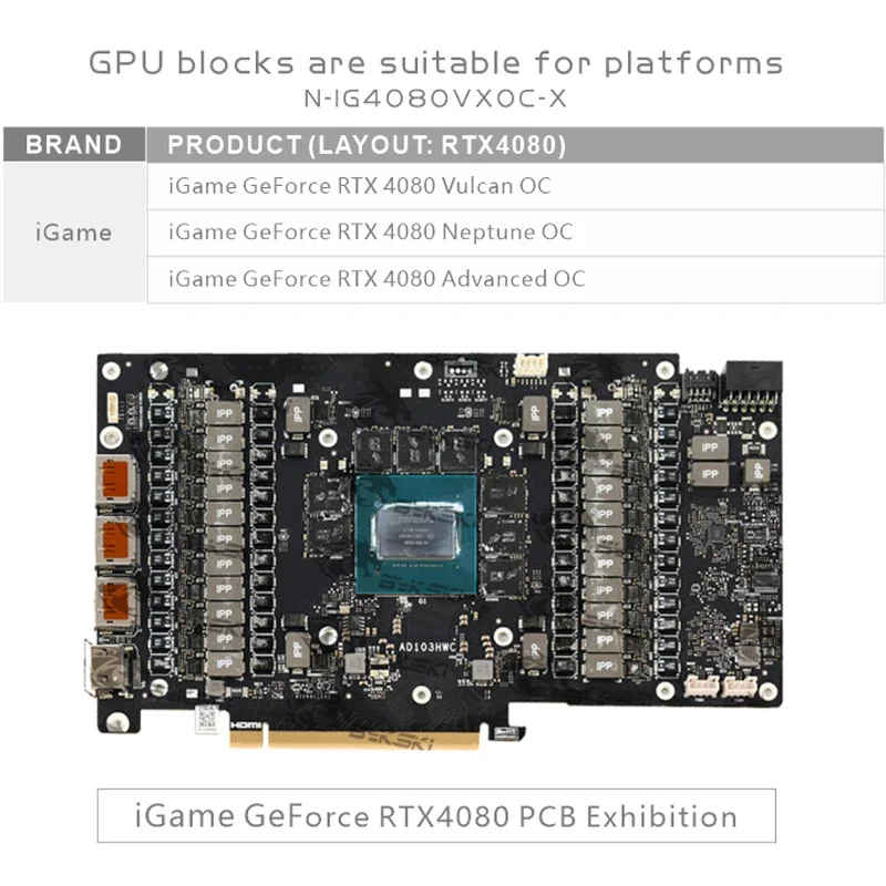 Bykski GPU-koelblok voor de Co - Rtx 4080 Water Cooling Block recensie en prijs